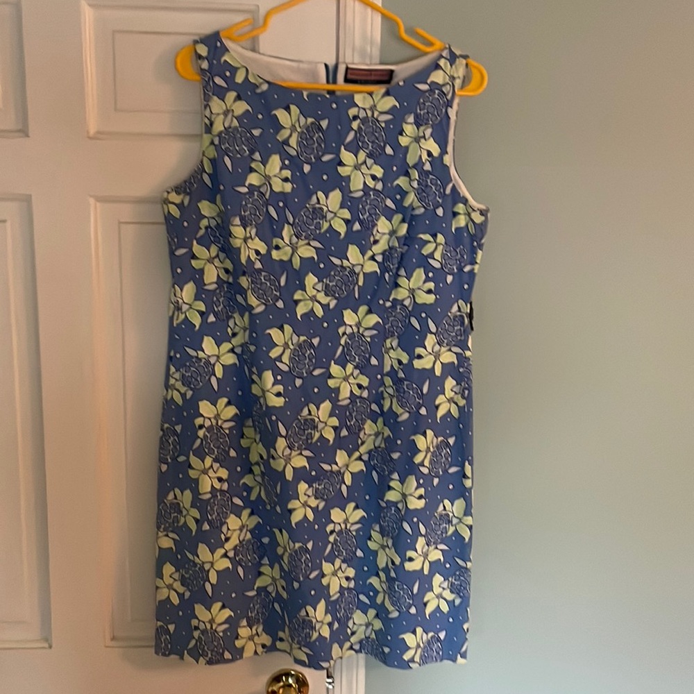 Vineyard vines turtle print dress
